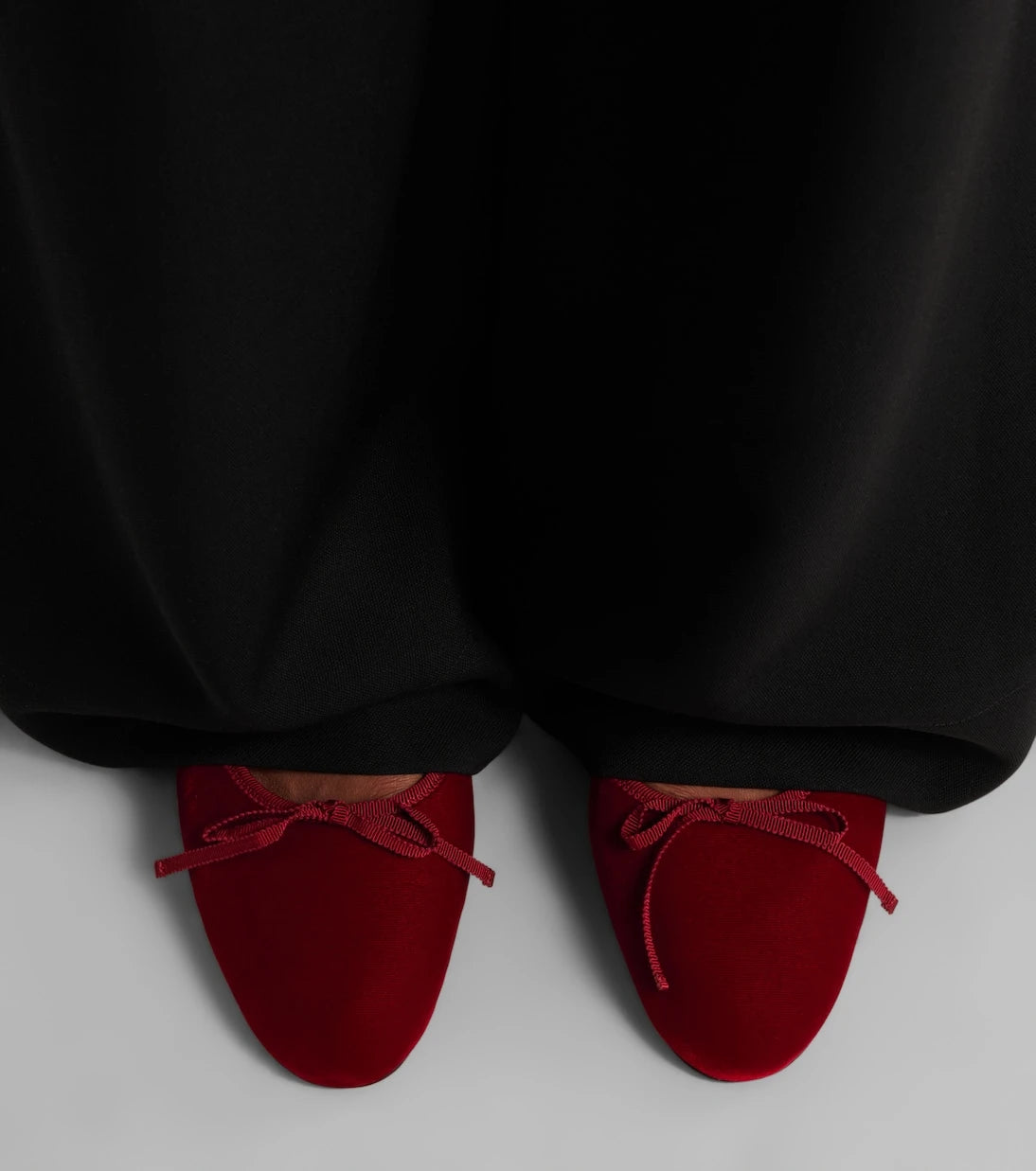 Herbert Levine - 24/7 velvet ballet flats