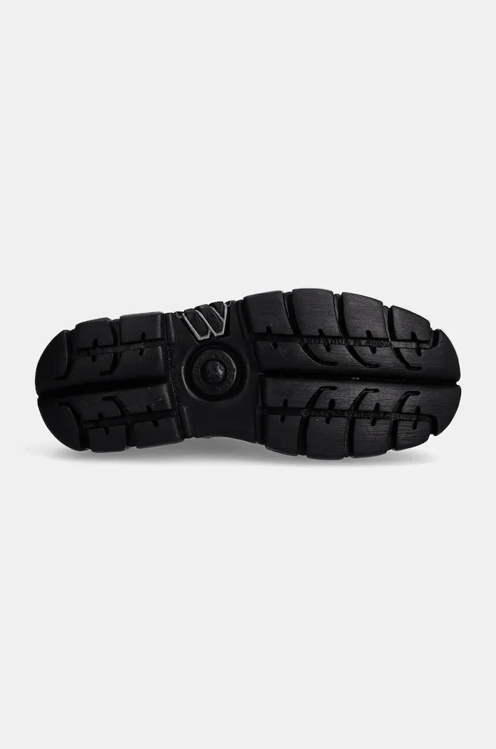 Кожени кубинки New Rock Nomada Negro + Tower Negro Lateral E-14
