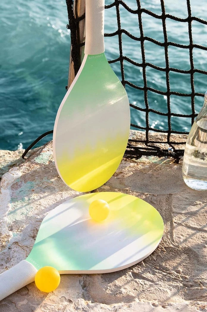 SunnyLife Dip Dye Raket ve Plaj Topu Seti
