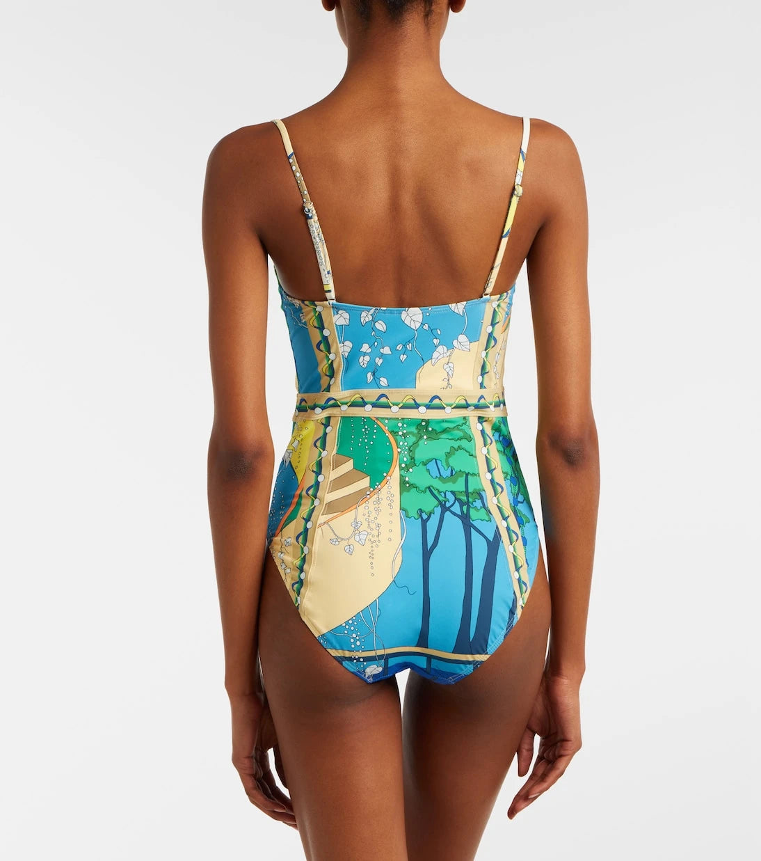 Tory Burch - Printed swimsuit