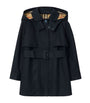 Burberry Kids Cotton Hooded Trench Coat (3-12 Years)
