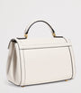 Demellier Ivory Leather Paris Top-Handle Bag