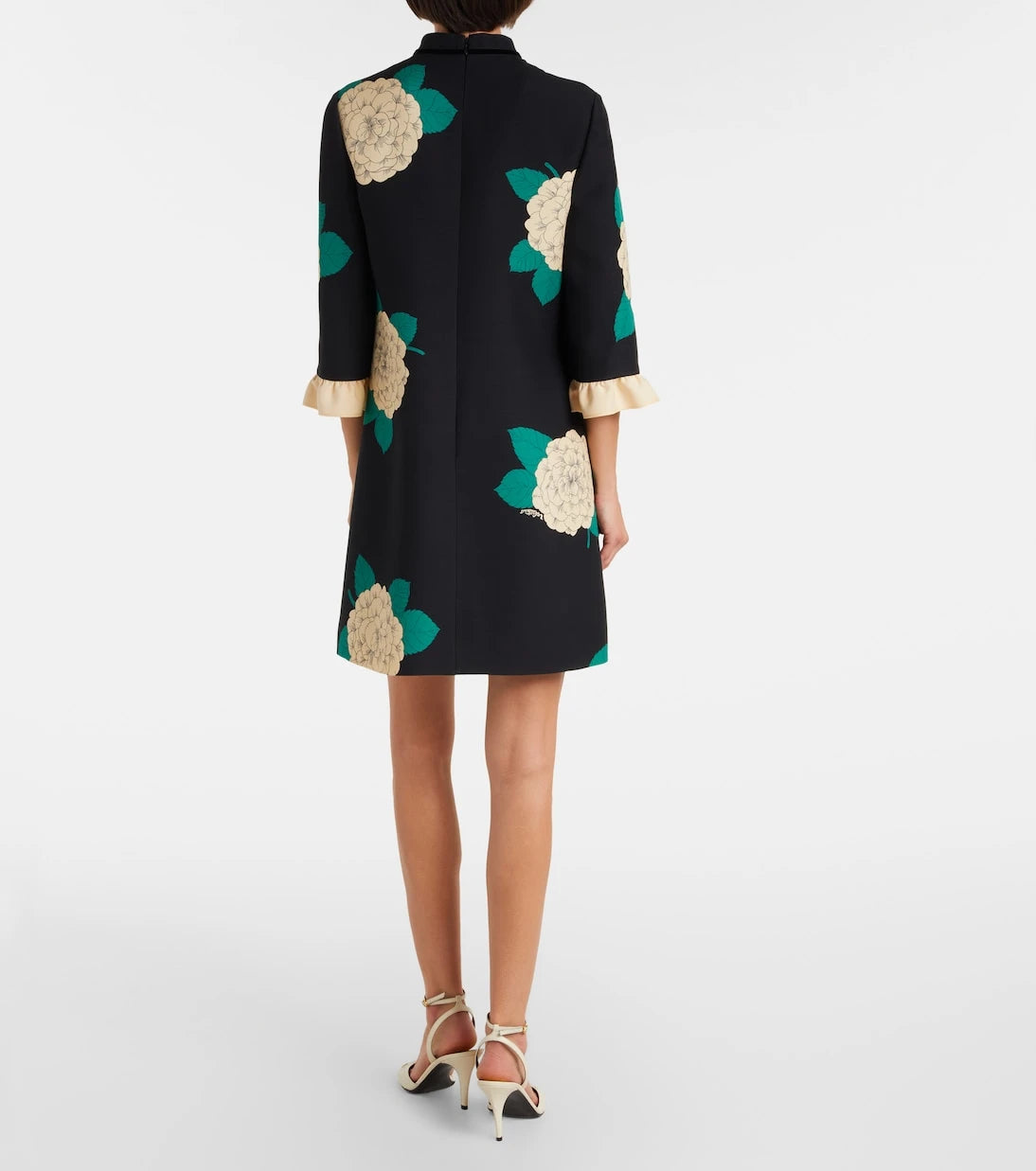 Valentino - Crepe Couture floral minidress