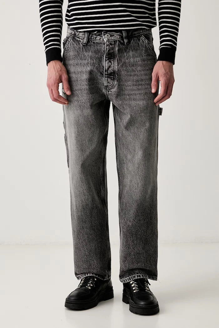 HUGO Blue erkek straight Carpenter/1 kot pantolon