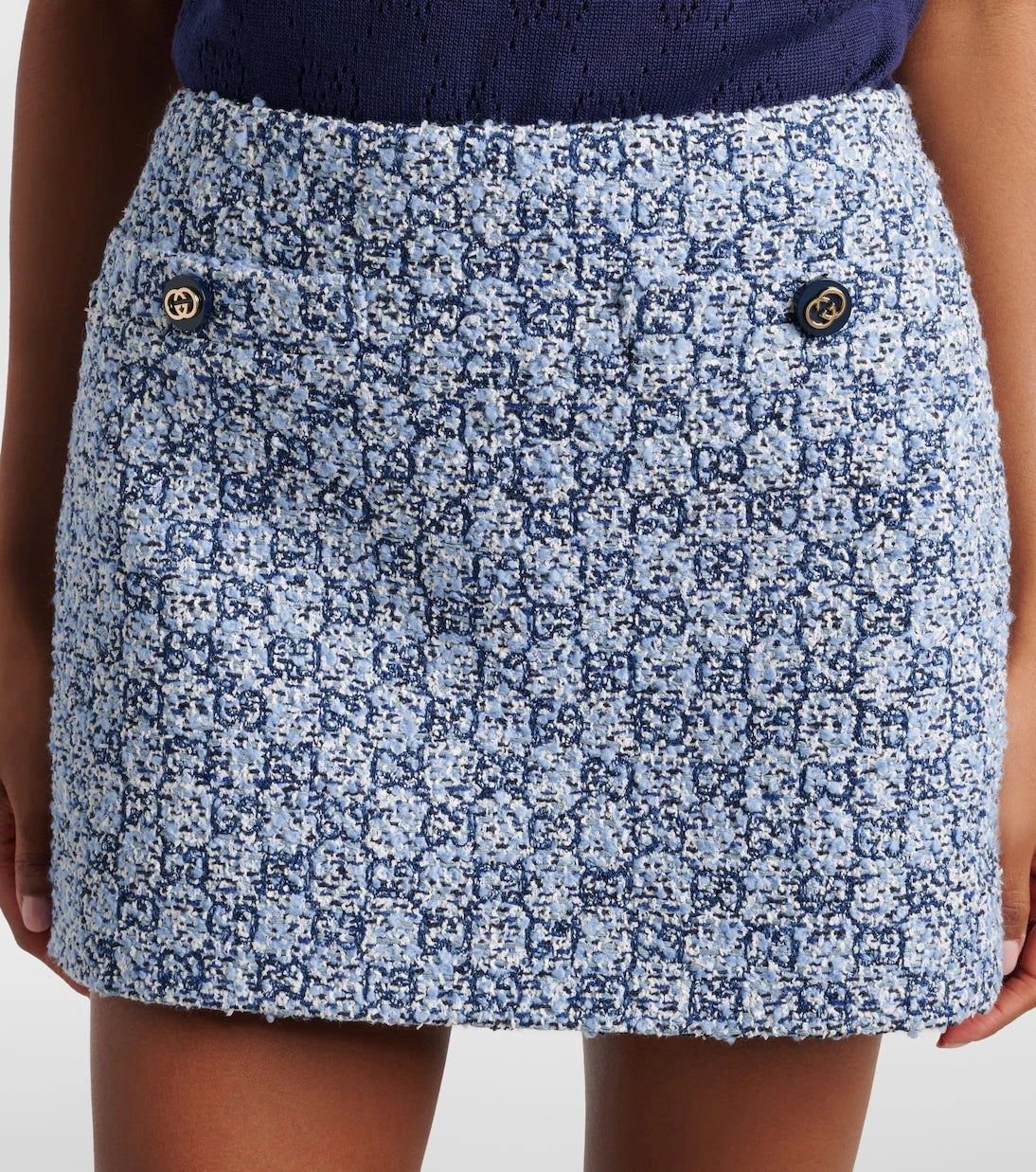 Gucci - GG tweed miniskirt