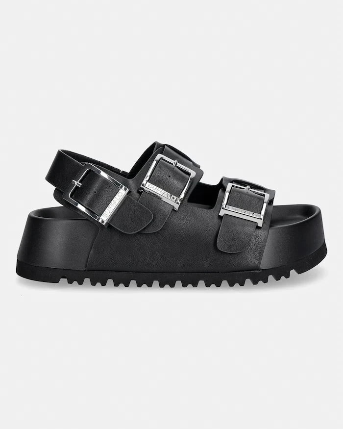 Buffalo Platformlu Kadın Sandalet Jane Athena Buckle