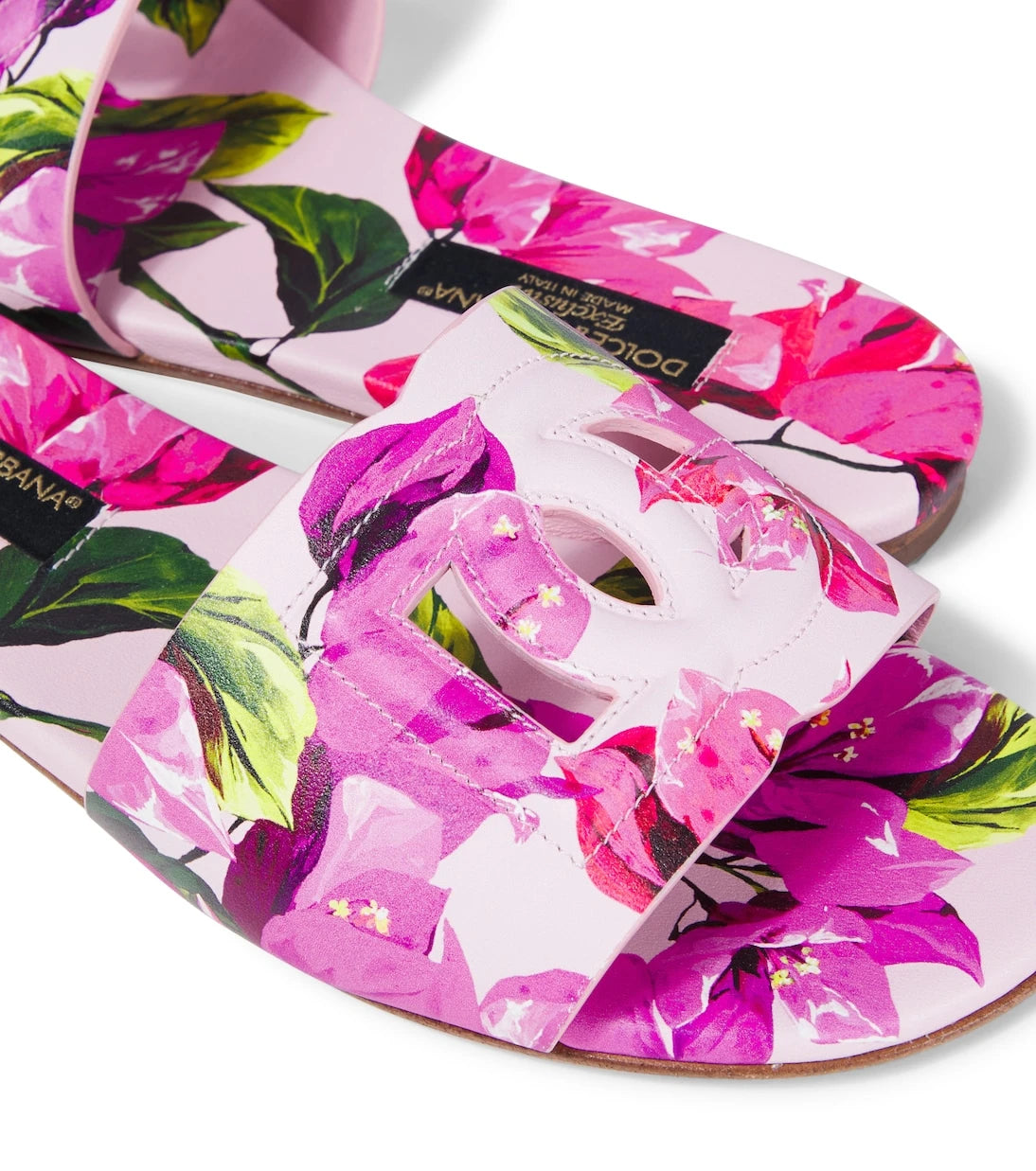 Dolce&Gabbana Kids - Taormina DG floral slides