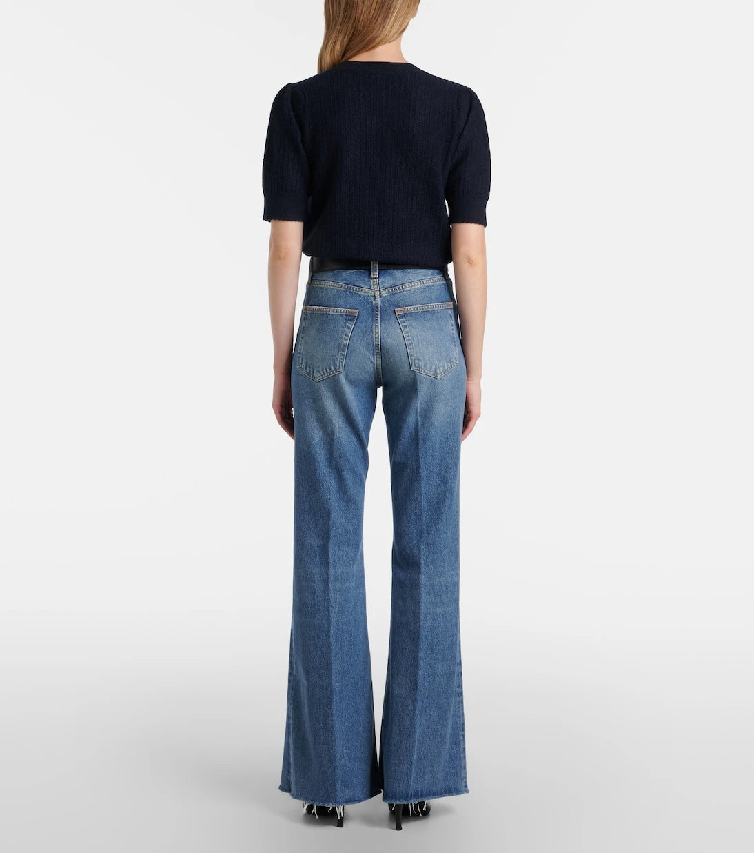 Frame - Lax wide-leg jeans