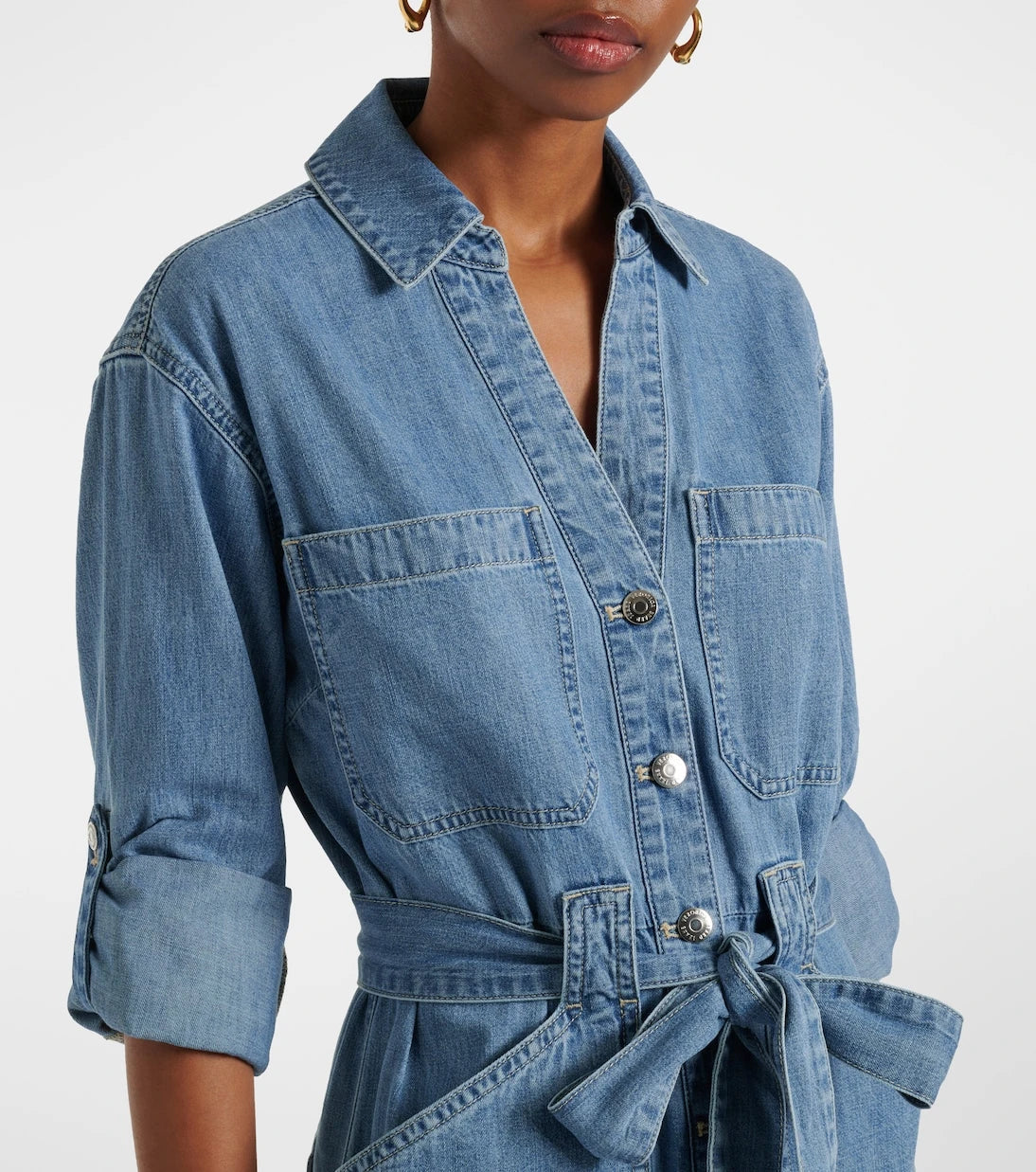 Veronica Beard - Evelyn denim shirt dress