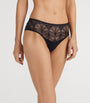 Hanro Black Lace Holly Midi Briefs