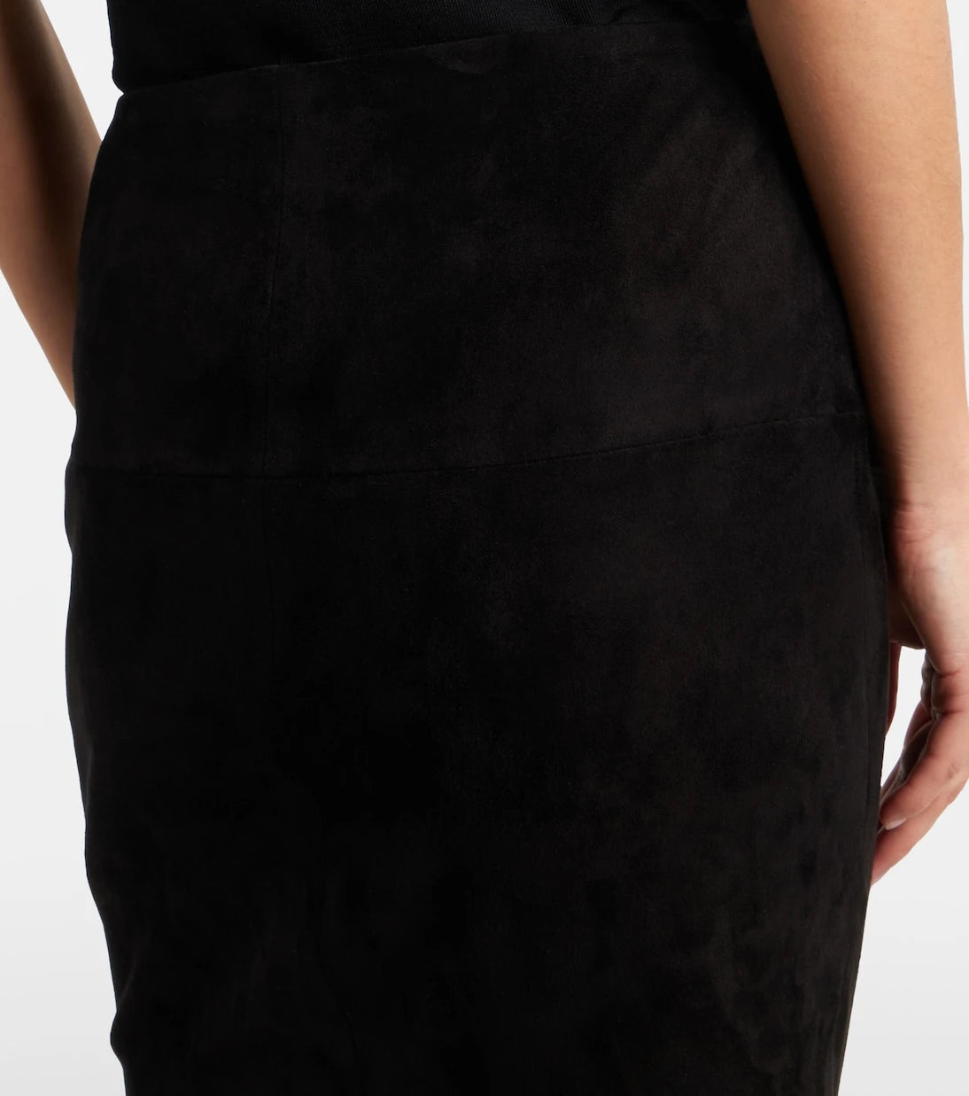 Stouls - Gin suede midi skirt