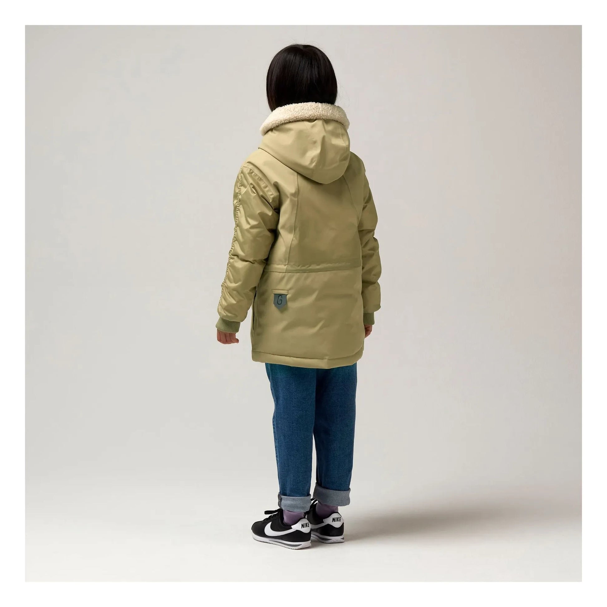 Gosoaky - Funny Frog waterproof parka | Pale green