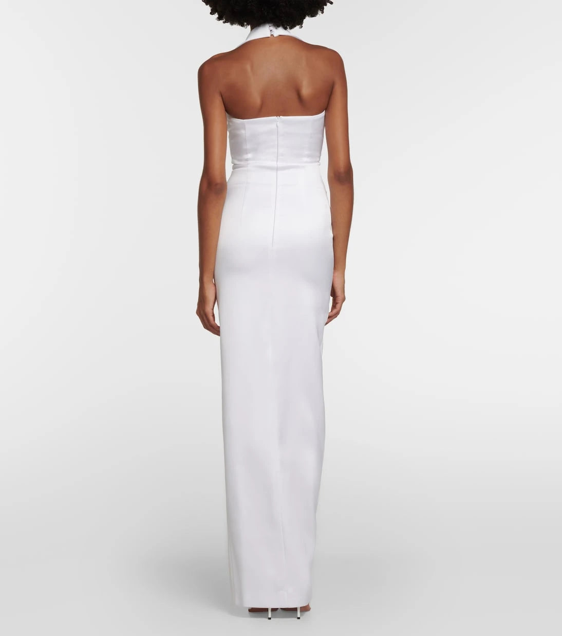 Rasario - Bridal halterneck satin gown