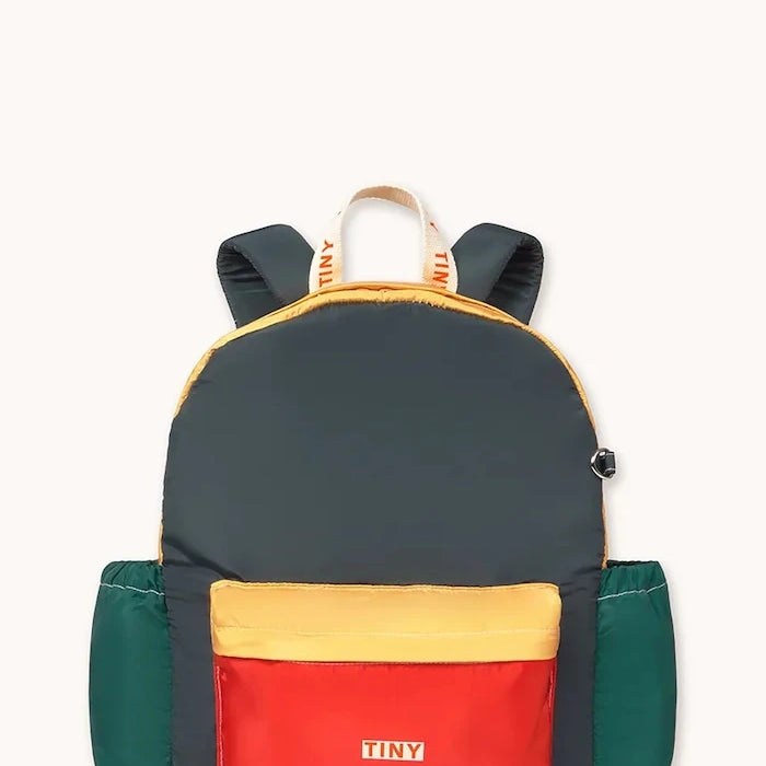 Çocuklar için okul çantası COLOR BLOCK BACKPACK