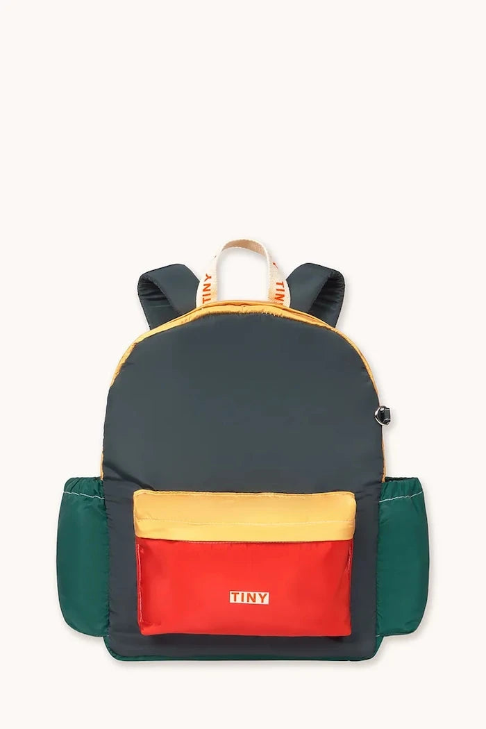 Çocuklar için okul çantası COLOR BLOCK BACKPACK