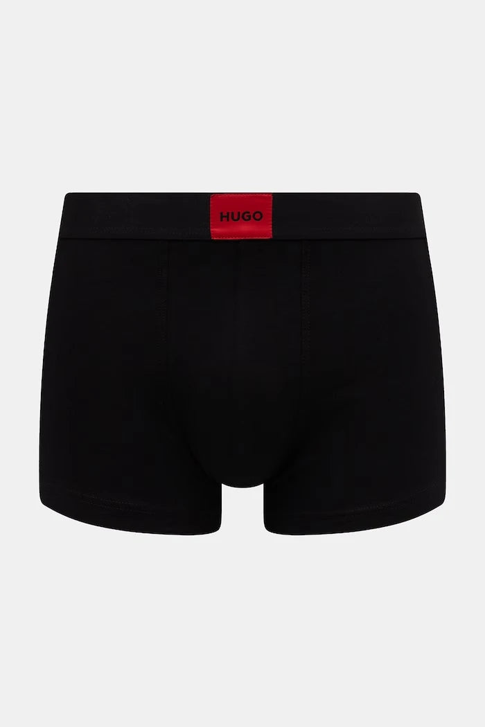HUGO erkek pamuklu elastanlı dar boxer TRUNK TRP GALAXY DES 3’lü