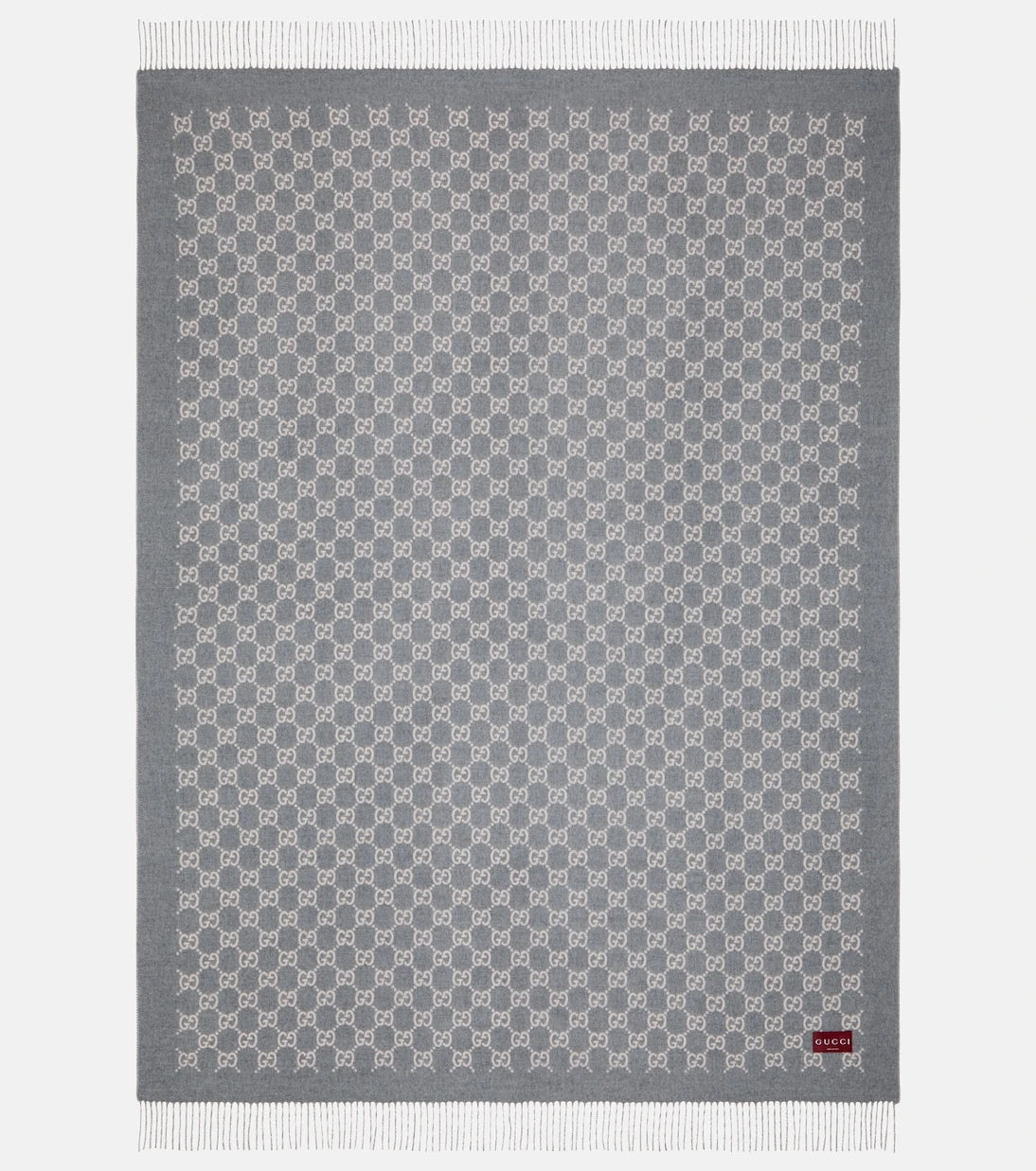 Gucci - GG wool and cashmere blanket
