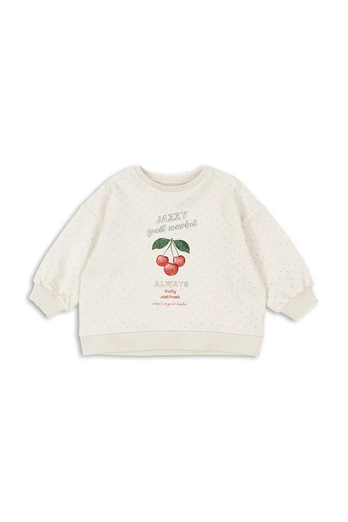 Детски памучен суичър Konges Sløjd LOUPY LOU SWEAT SHIRT OCS