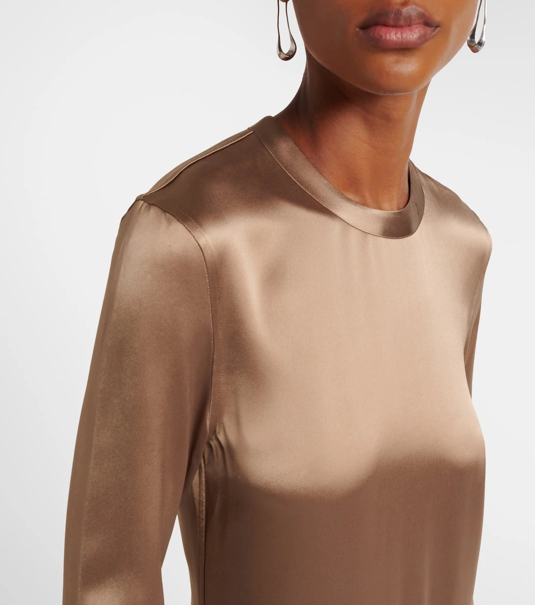 Toteme - Satin maxi dress