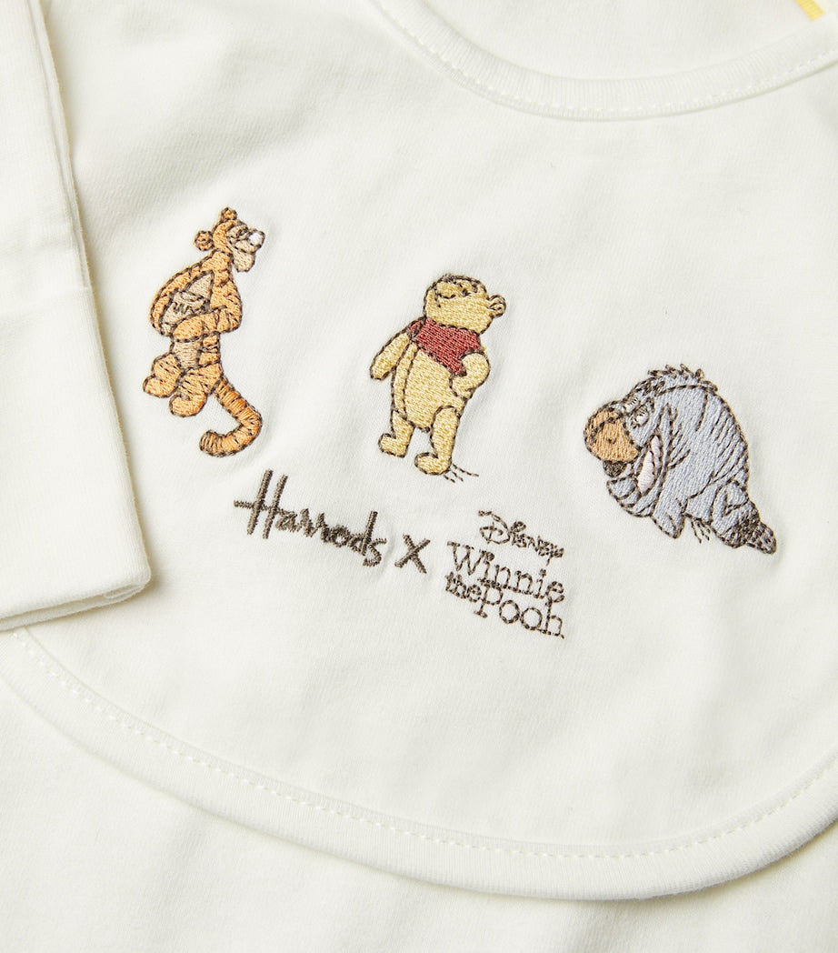Harrods x Winnie The Pooh All-In-One and Bib Set