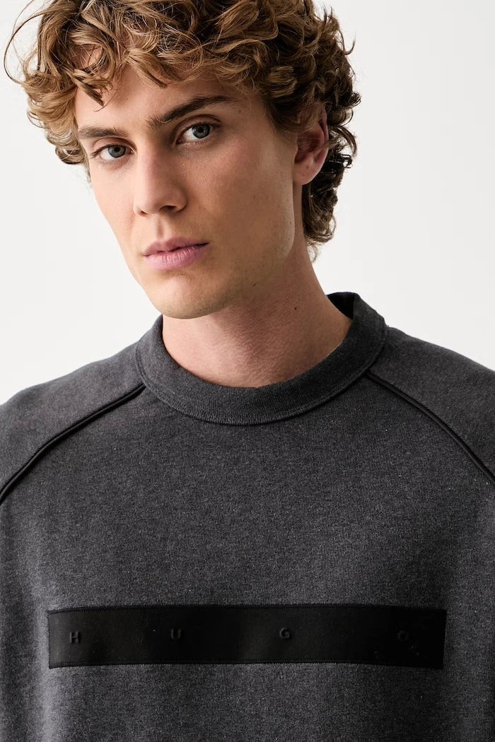 HUGO Erkek Pamuklu Sweatshirt Dalim