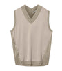 AllSaints Grey Bern Studded Tank Top