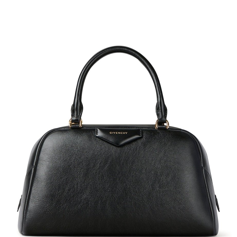 Givenchy Leather Antigona Cube East-West Top-Handle Bag