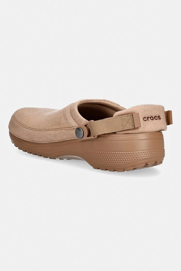 Crocs чехли Classic Crafted Vegan Suede Cg