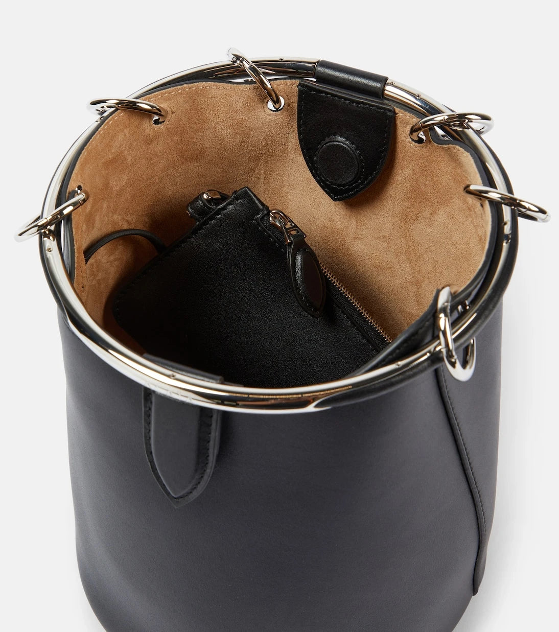 Alaïa - Ring Medium leather bucket bag