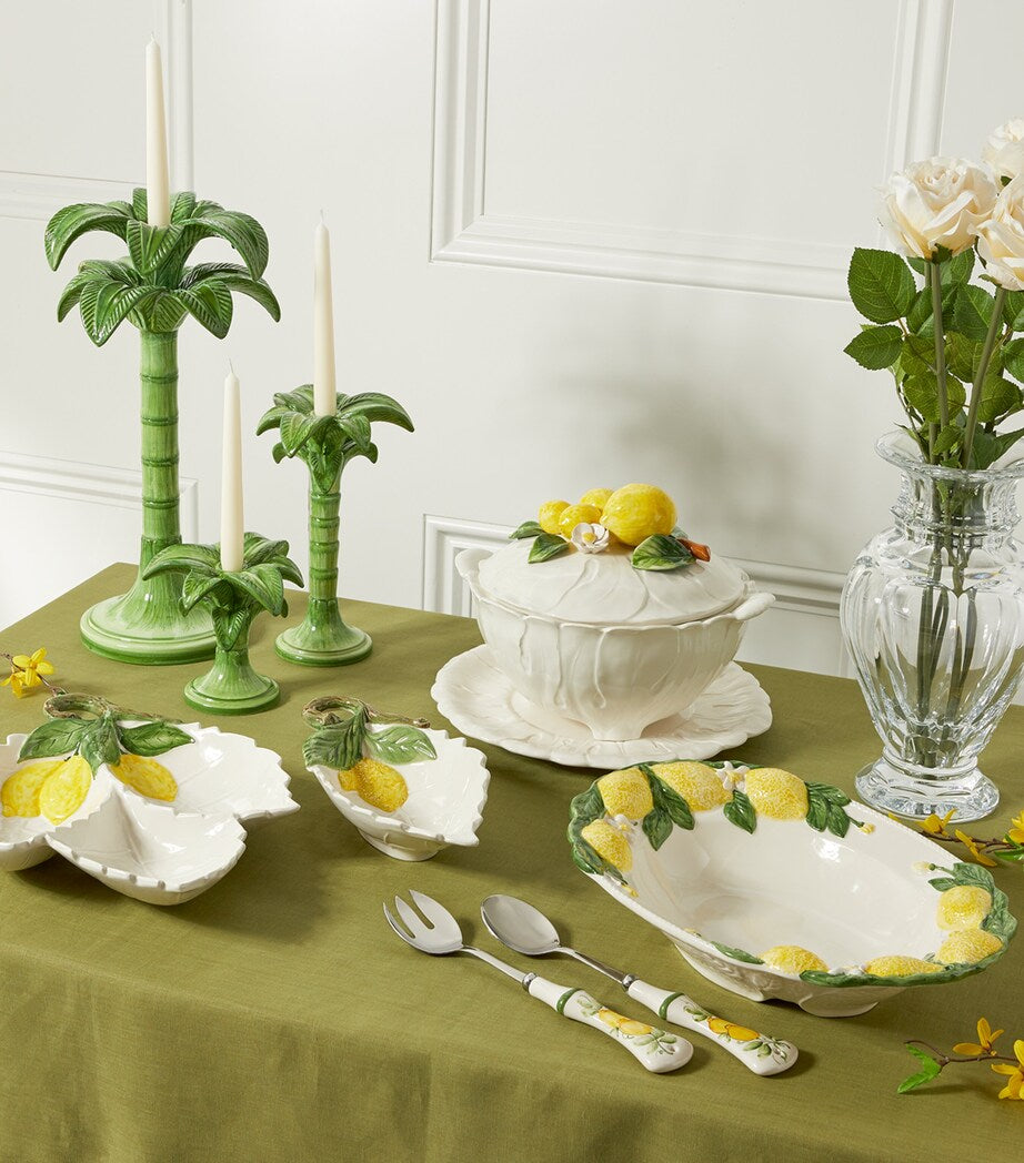 Medium Palm Tree Candlestick (30cm)