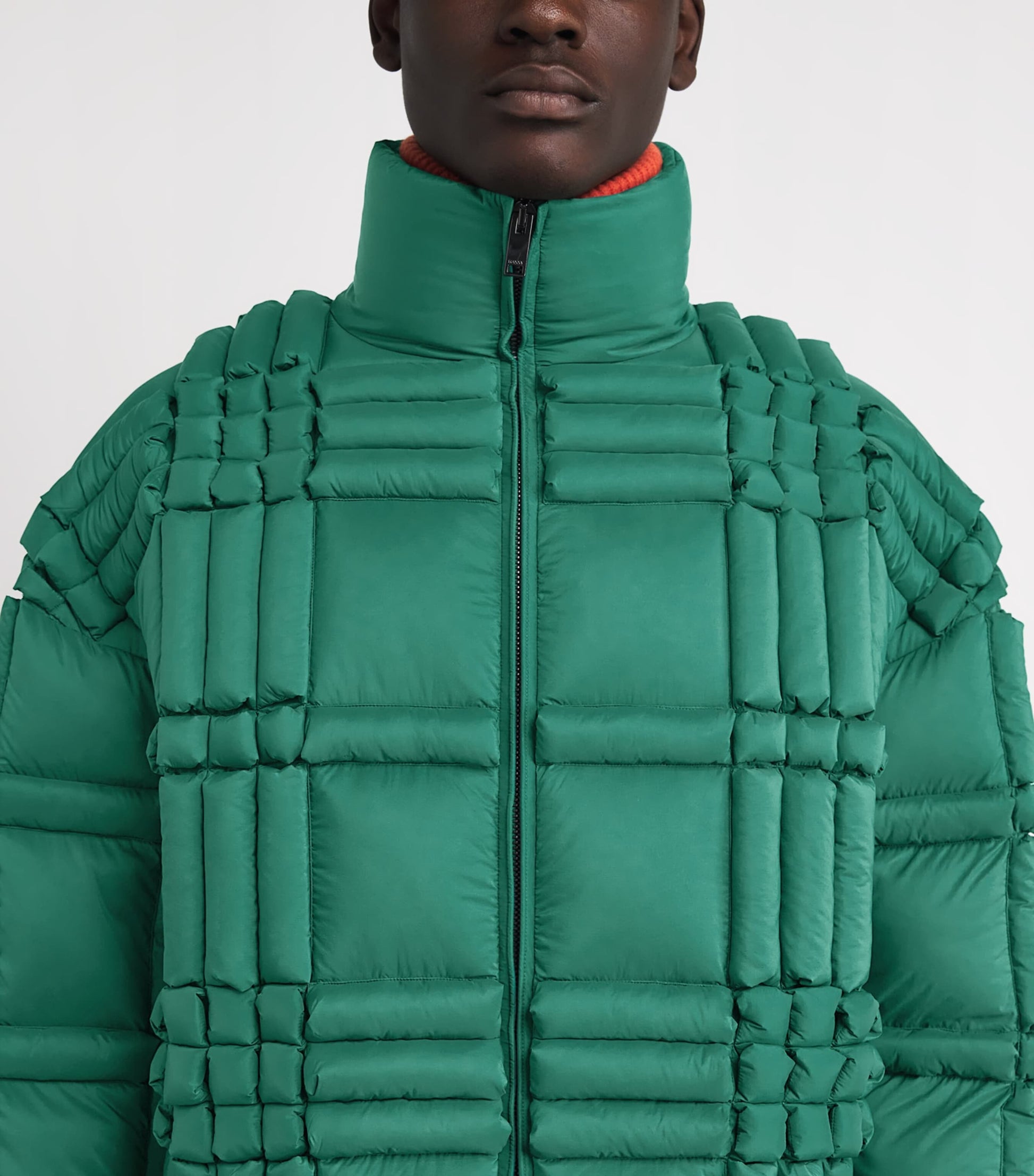 Raxxy Green 3D Down-Filled Puffer Jacket