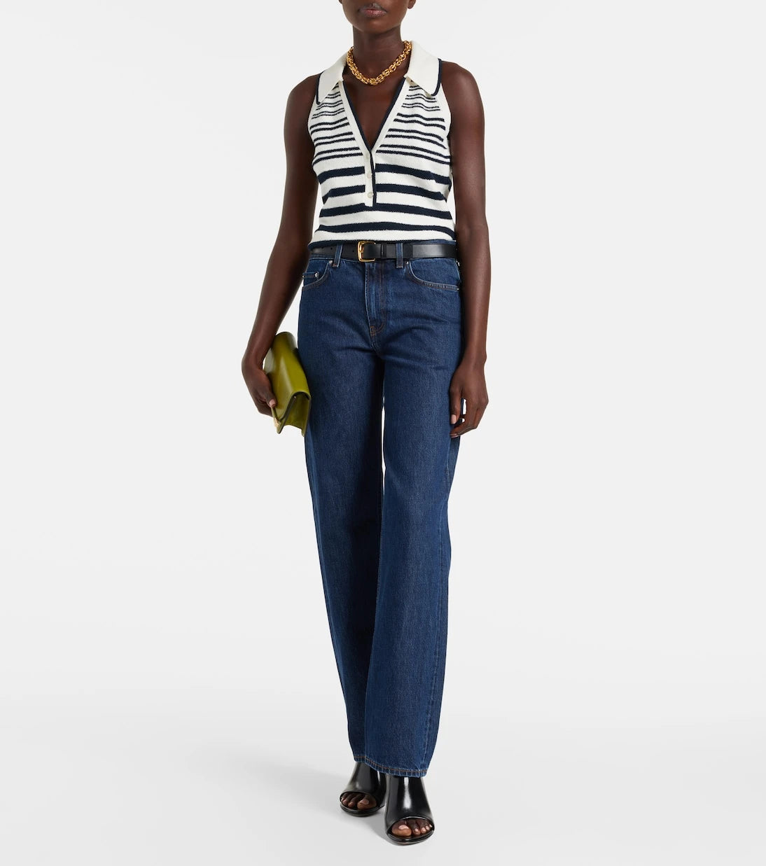 Veronica Beard - Meera cotton-blend top