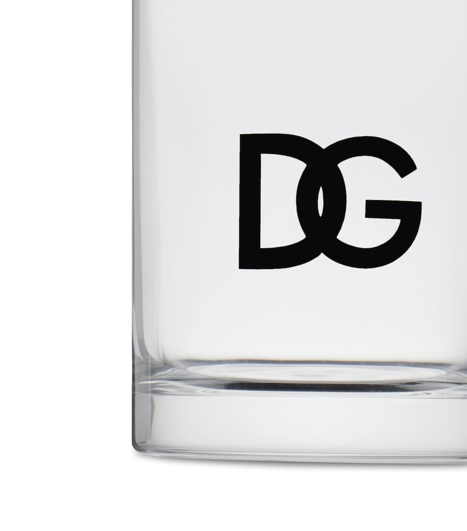 Dolce & Gabbana Casa Set of 2 DG Millennials Logo Glasses