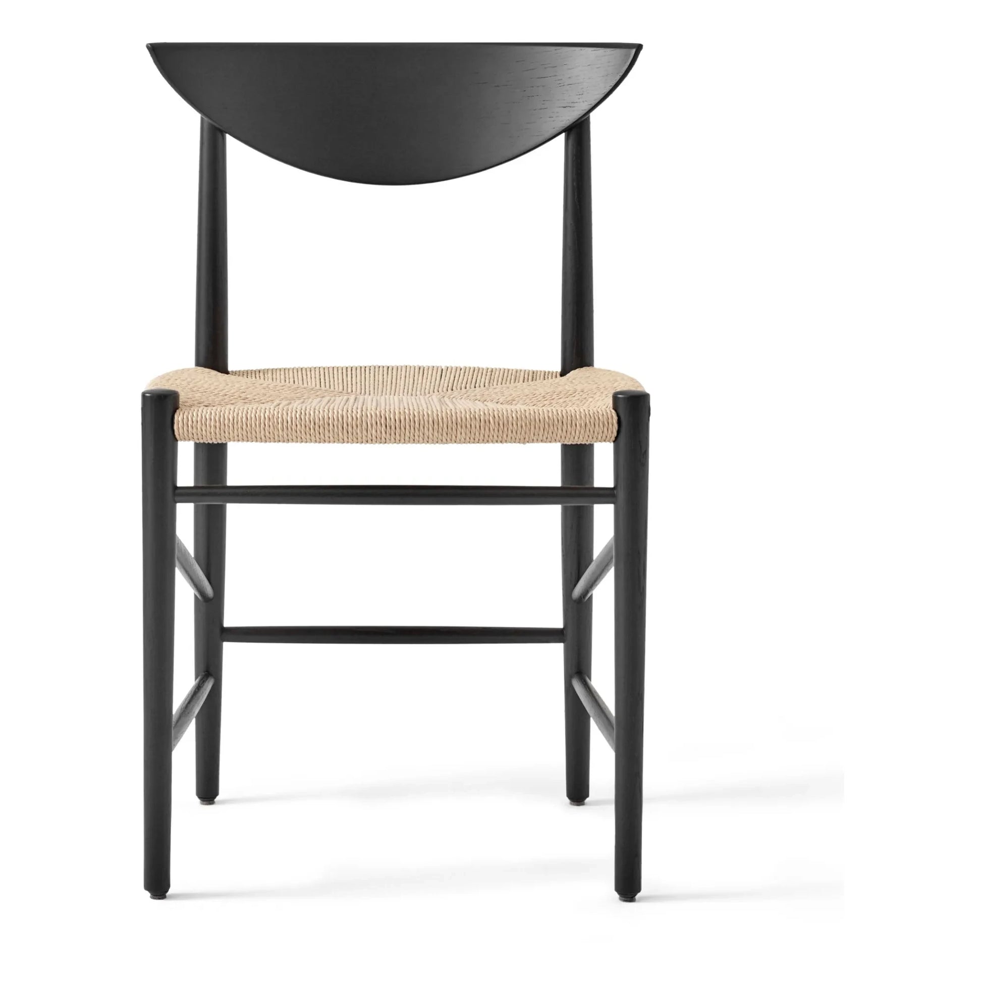 & Tradition - HM3 Drawn Wooden Chair | Black Oak