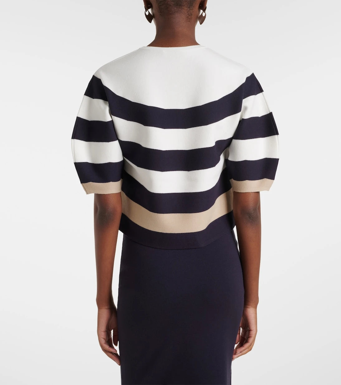 Max Mara - Striped knitted sweater