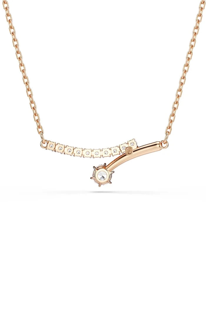 Swarovski kadın altın kaplama zirkon kolye MATRIX