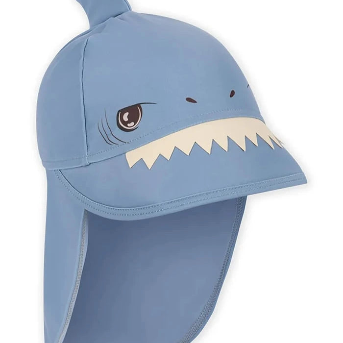 Детска шапка с козирка Konges Sløjd ASTER SHARK SUN HAT GRS