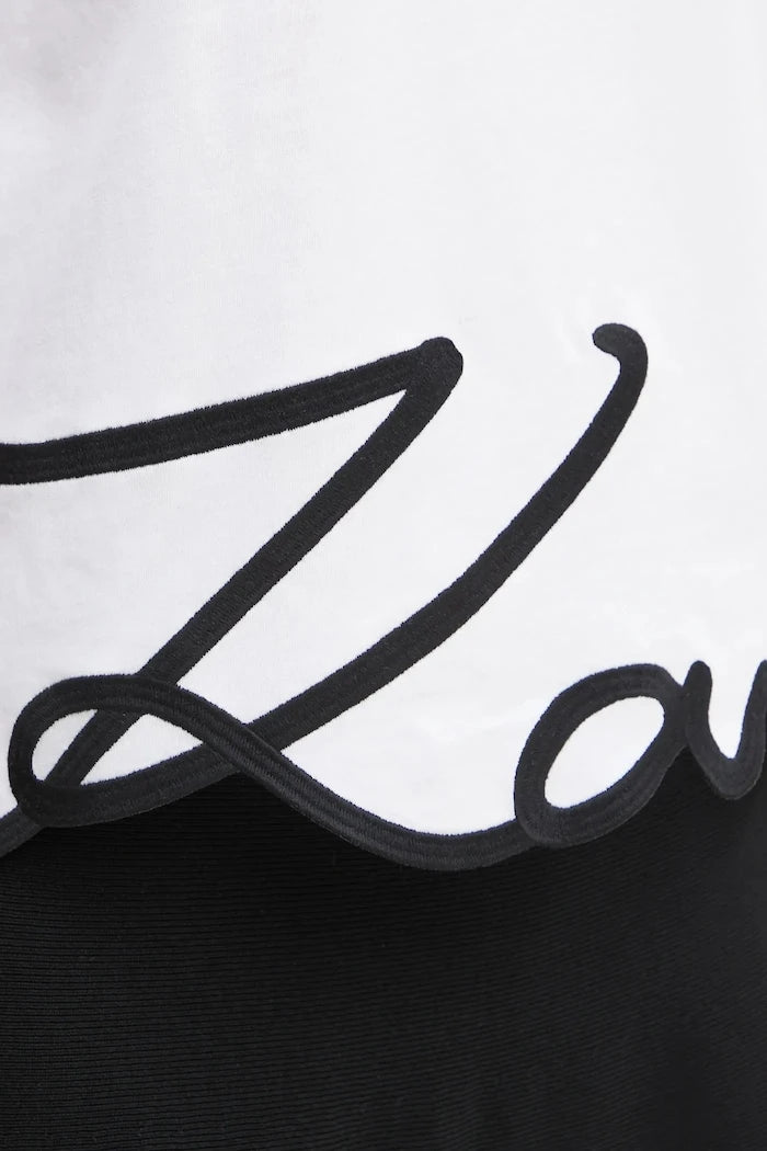 Karl Lagerfeld KARL SIGNATURE Pamuklu Tişört