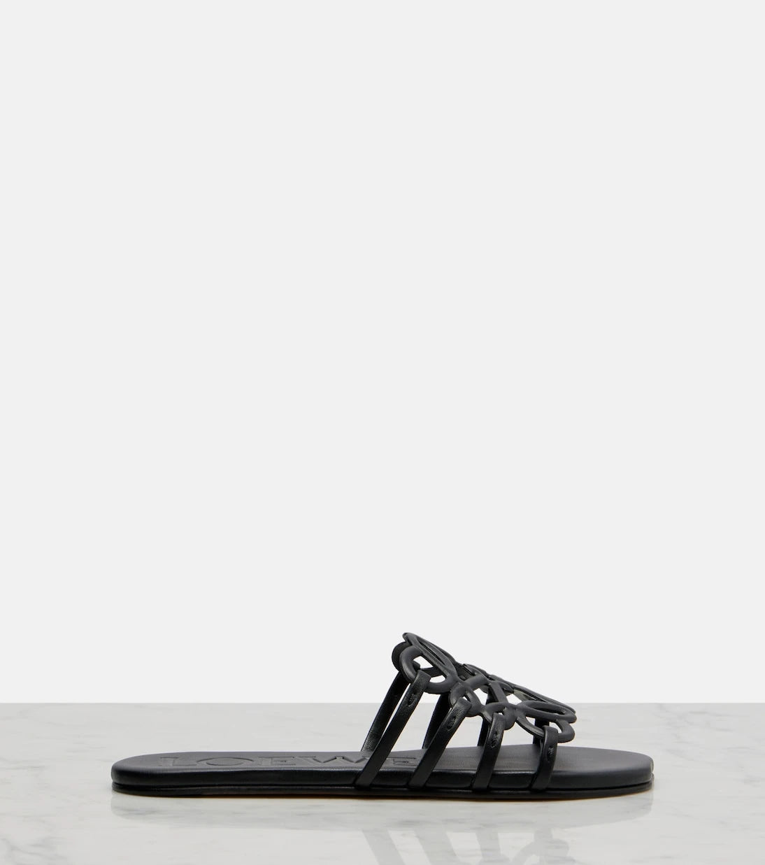 Loewe - Paula's Ibiza Petal Anagram leather slides