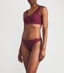 Burgundy SoftStretch Thong