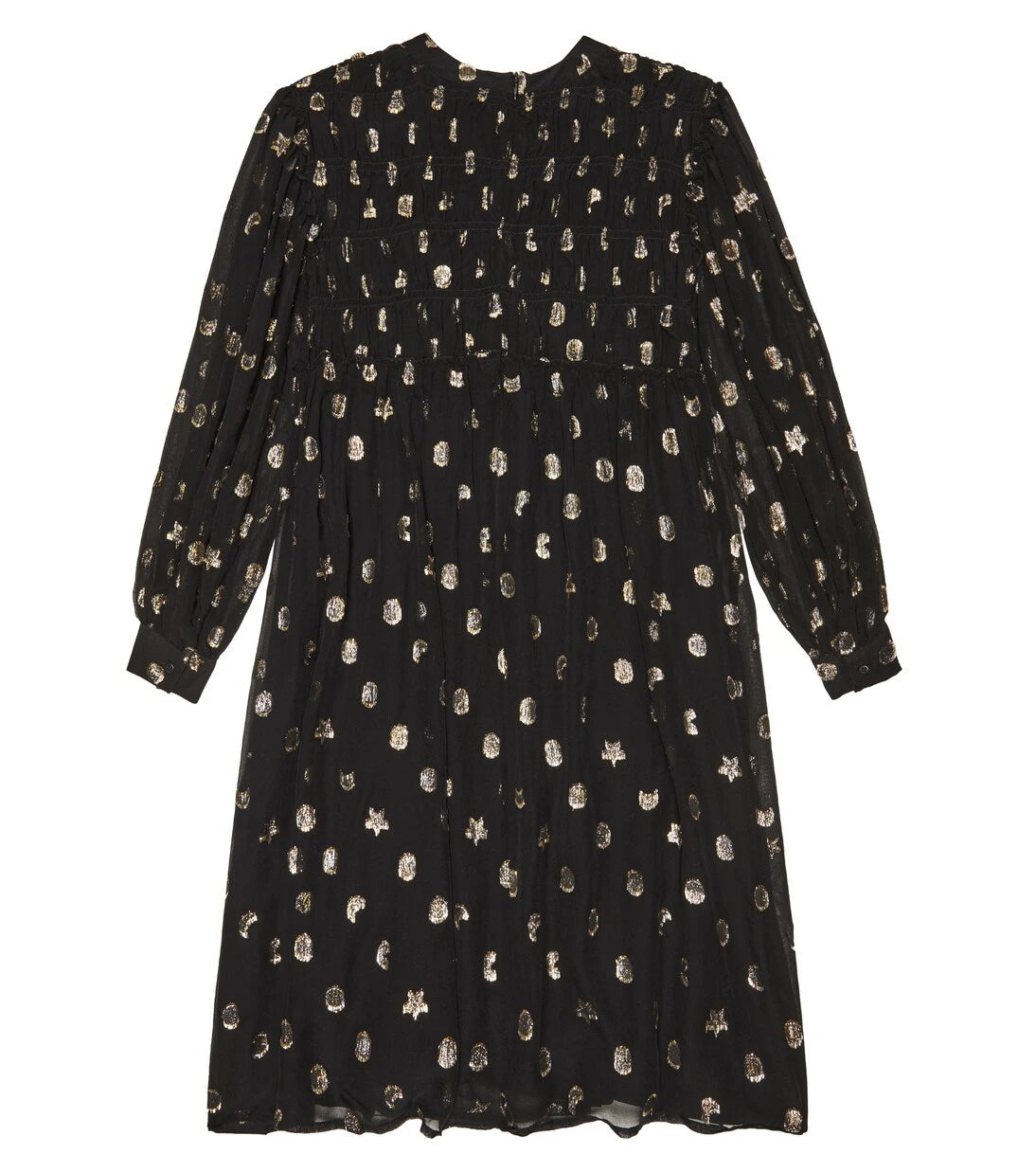 Stella McCartney Kids - Fil coupé silk-blend dress