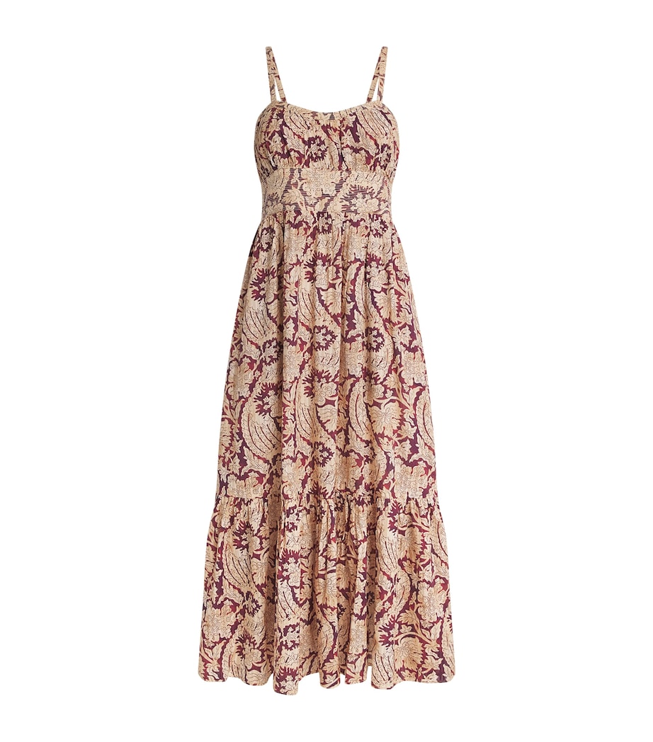 Floral Nadine Midi Dress AMRTH AMARANTHU