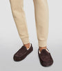 Suede Ascot Slippers