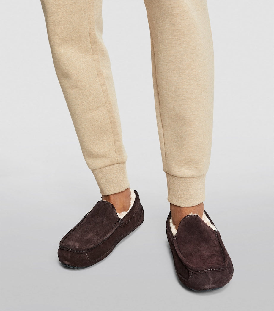 Suede Ascot Slippers