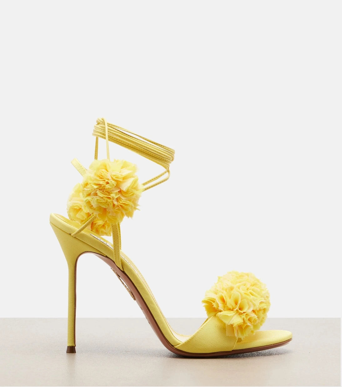 Aquazzura - Cherry Kiss appliqué sandals