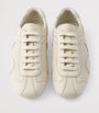 Nappa Leather Antiqued Sneakers
