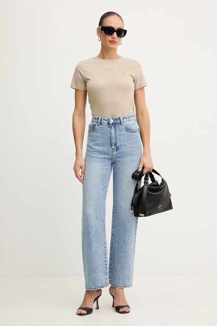 Памучна тениска Armani Exchange