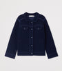 Wool-Cashmere Denim-Effect Jacket (10-14 Years)