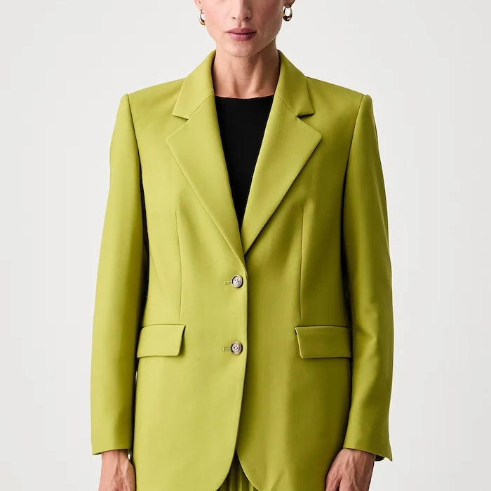 Joop! kadın viskonlu tek düğmeli blazer ceket