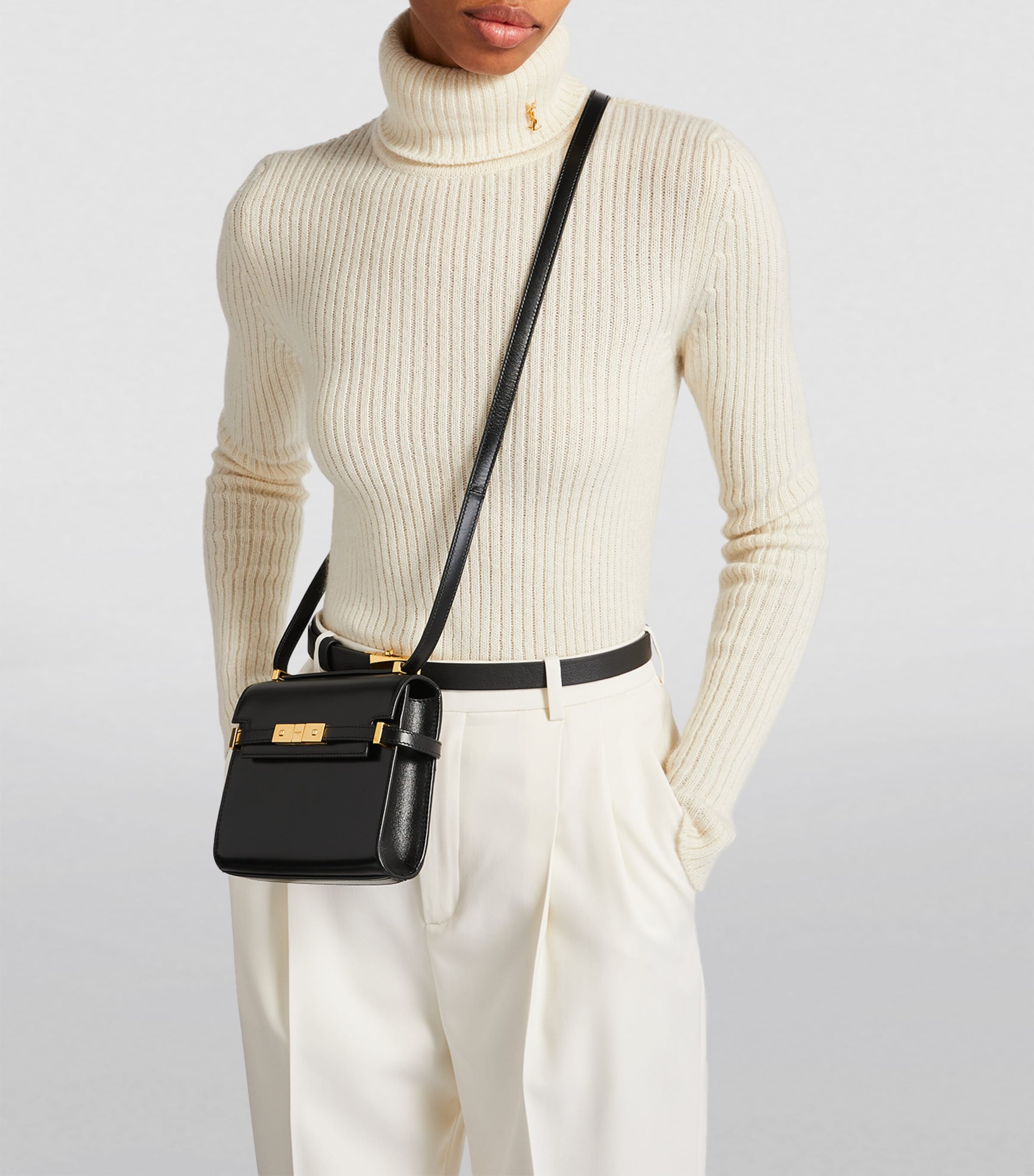 Black Manhattan Cross-Body Bag